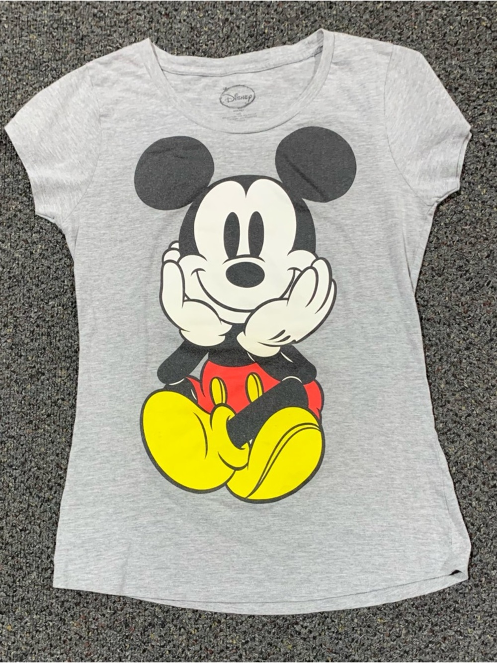 Disney junior women’s large Mickey Mouse (front and back) tee shirt